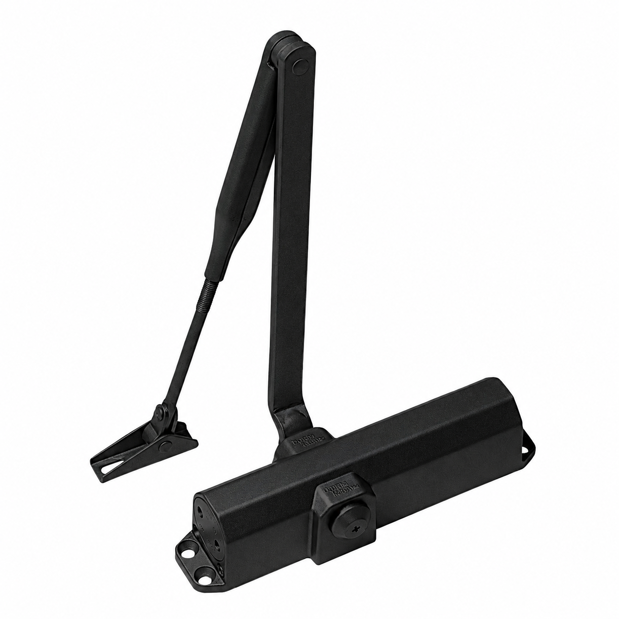 goren-avtomat-dorma-ts-compakt-k-t-s-normalno-ramo-cheren Горен автомат Dorma TS Compakt к-т с нормално рамо черен - Image 1