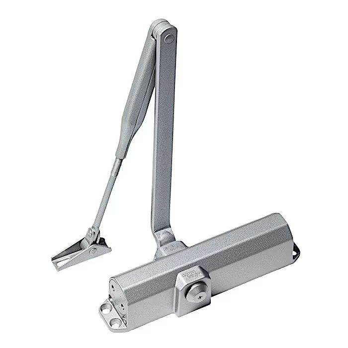 goren-avtomat-dorma-ts-compakt-k-t-s-normalno-ramo-srebrist Горен автомат Dorma TS Compakt к-т с нормално рамо сребрист - Image 1